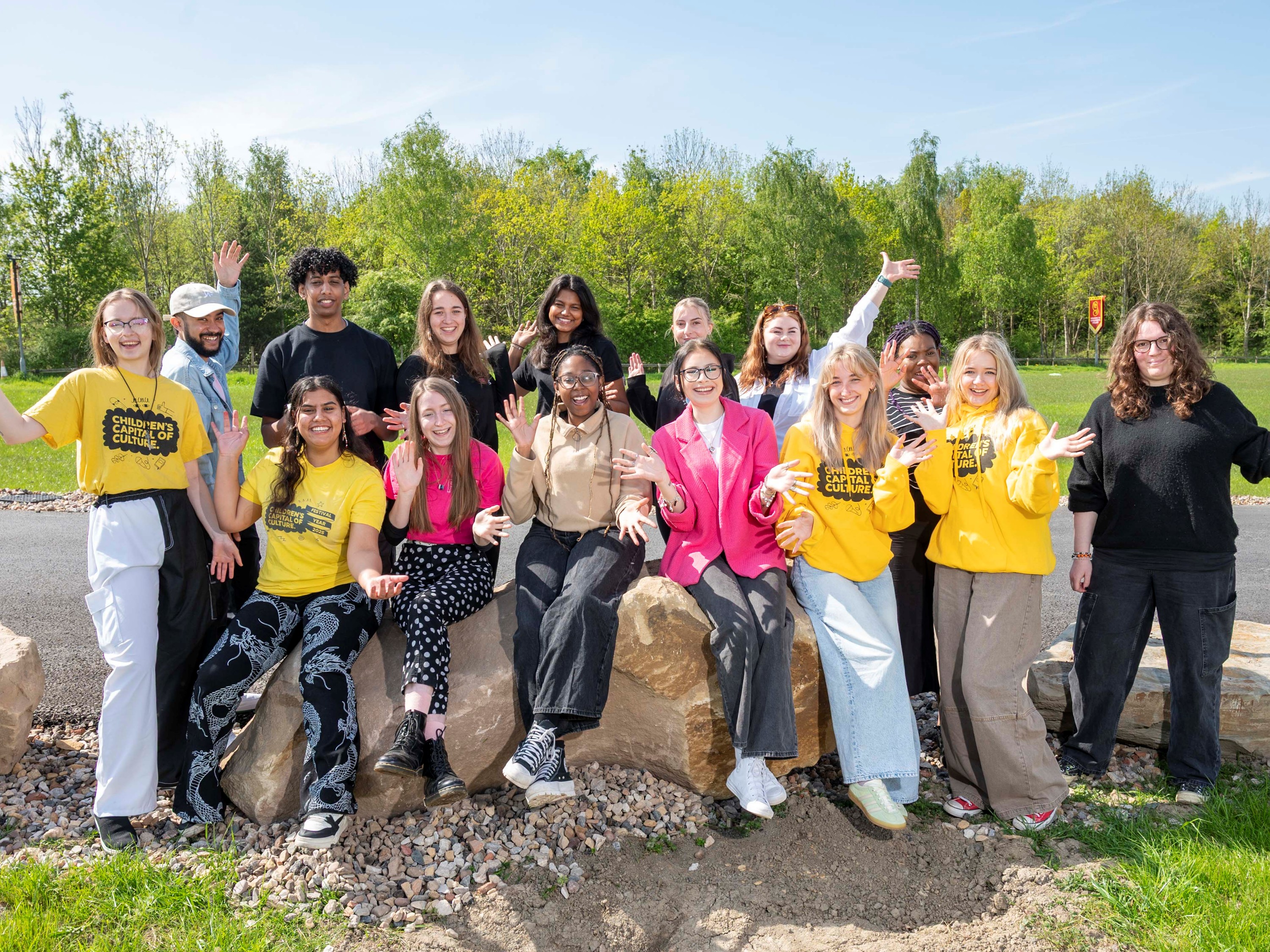 A group of CCoC trainees