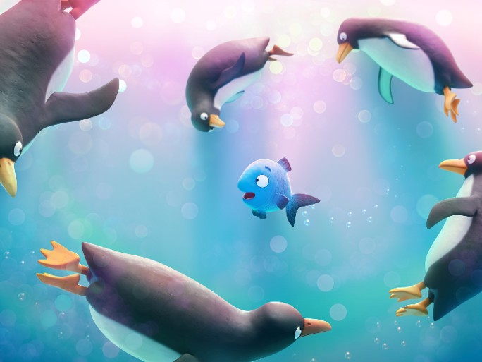 Tiddler penguin dance