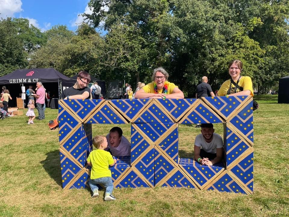 Childrens Capital of Culture team at the rotherham show